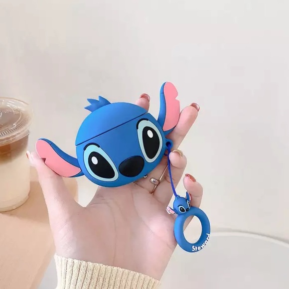 Ling Ling's Btq Accessories - BRAND NEW BLUE STITCH AIRPOD CASE Ling Ling's Btq Accessories - BRAND NEW BLUE STITCH AIRPOD CASE